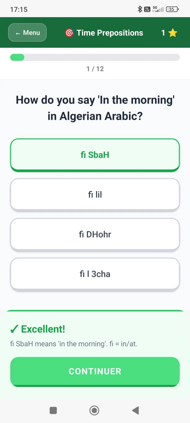 DARIJA: Learn Algerian Arabic screenshot